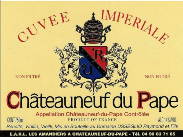 Chateauneuf du Pape Week (Cont'd): Domaine Raymond Usseglio Cuvée Imperiale