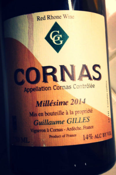 Guillaume Gilles' Cornas 2014