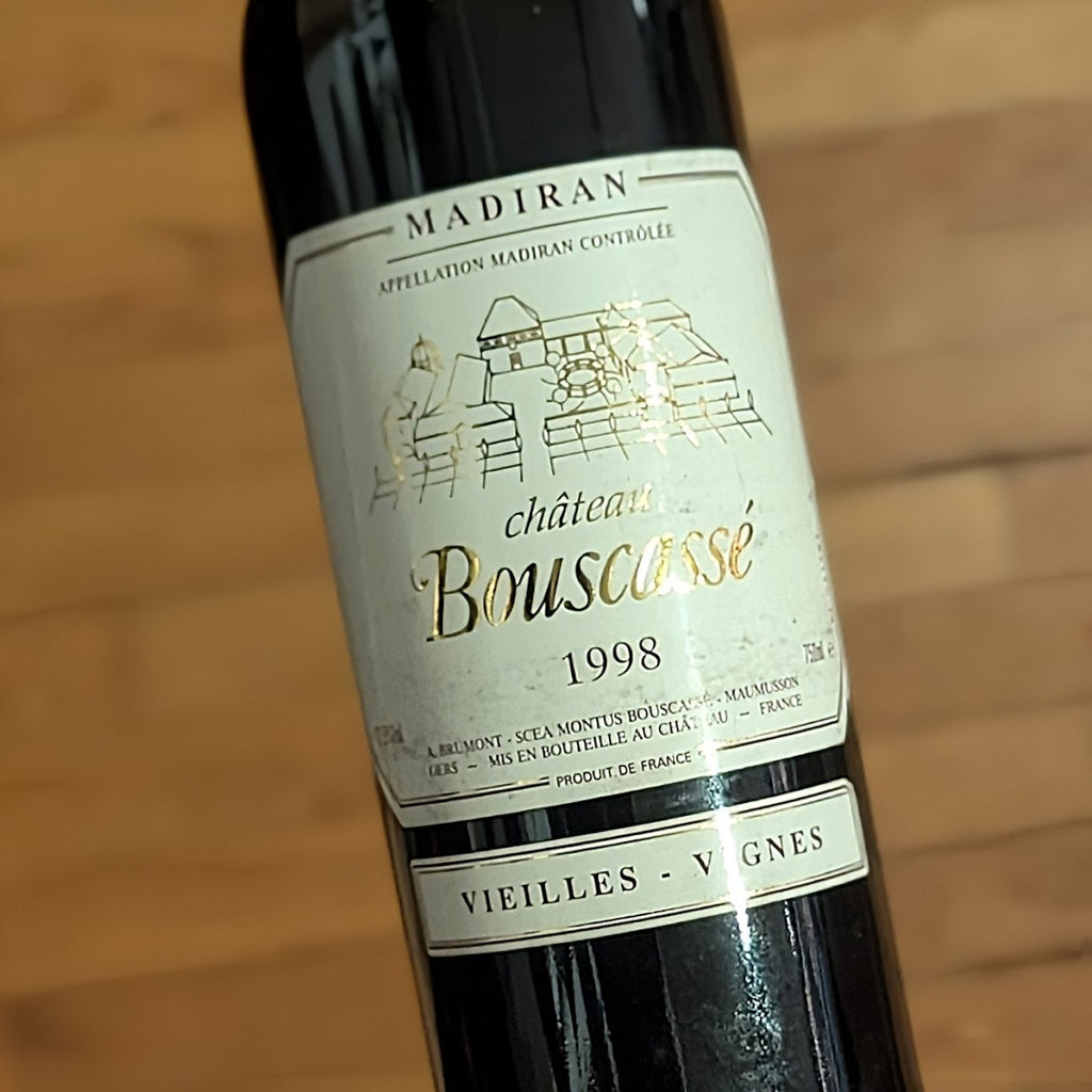 Château Bouscassé Madiran Rouge Vieilles Vignes 1998