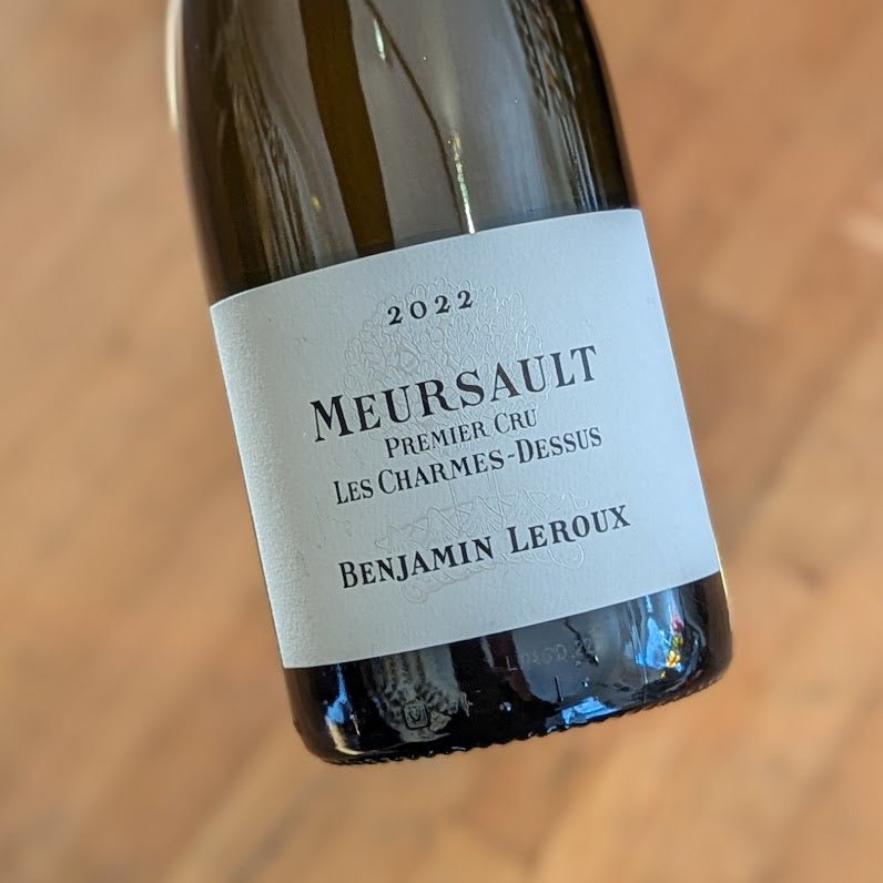 Benjamin Leroux Meursault 1er Cru Les Charmes-Dessus 2022