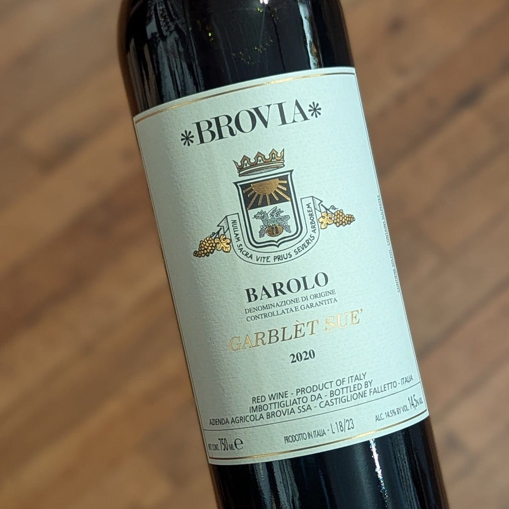 Brovia Barolo Garblèt Sue' 2020 Italy-Piedmont-Red MCF Rare Wine - MCF Rare Wine