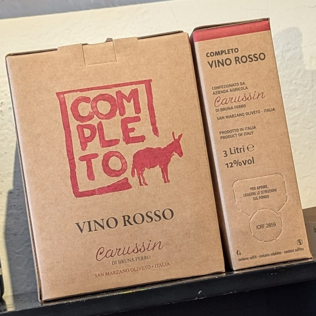 Carussin Piemonte Rosso Completo 3.0L Bag in Box Italy-Piedmont-Red MCF Rare Wine - MCF Rare Wine