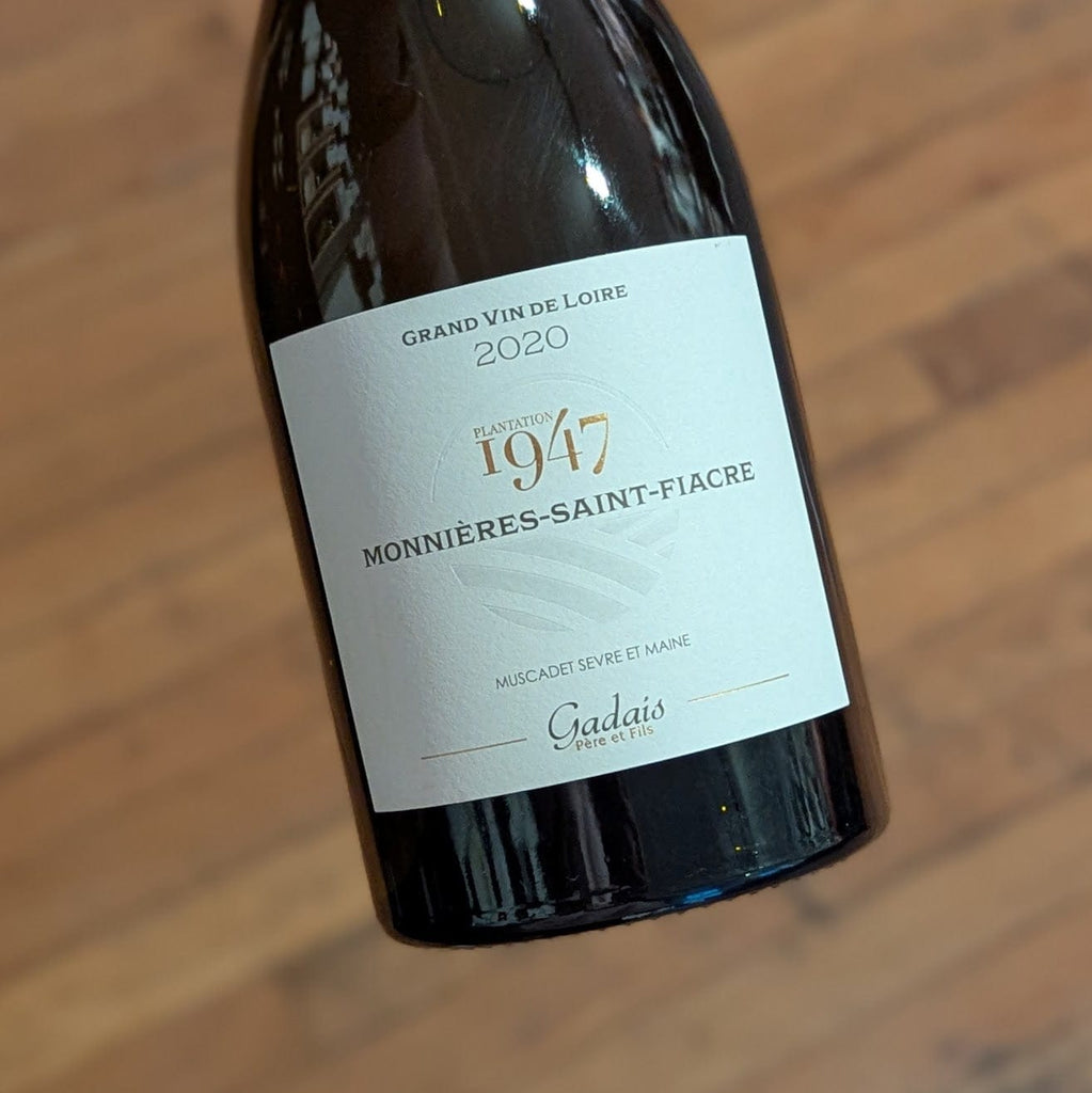 Domaine Gadais Muscadet Sèvre-et-Maine Monnières-Saint-Fiacre 2020 France-Loire-White MCF Rare Wine - MCF Rare Wine