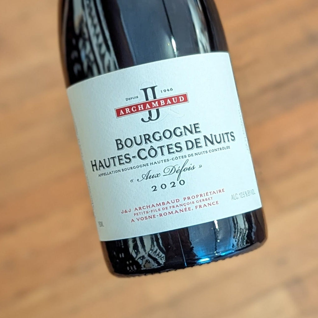 Domaine JJ Archambaud Hautes-Cotes de Nuits 2020 France-Burgundy-Red MCF Rare Wine - MCF Rare Wine