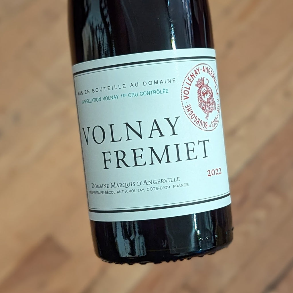 Marquis d'Angerville Volnay 1er Cru Fremiets 2022