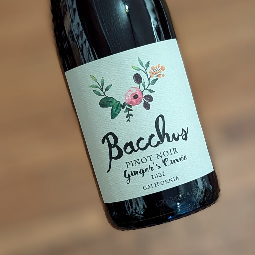 Bacchus Pinot Noir Ginger's Cuvée 2022