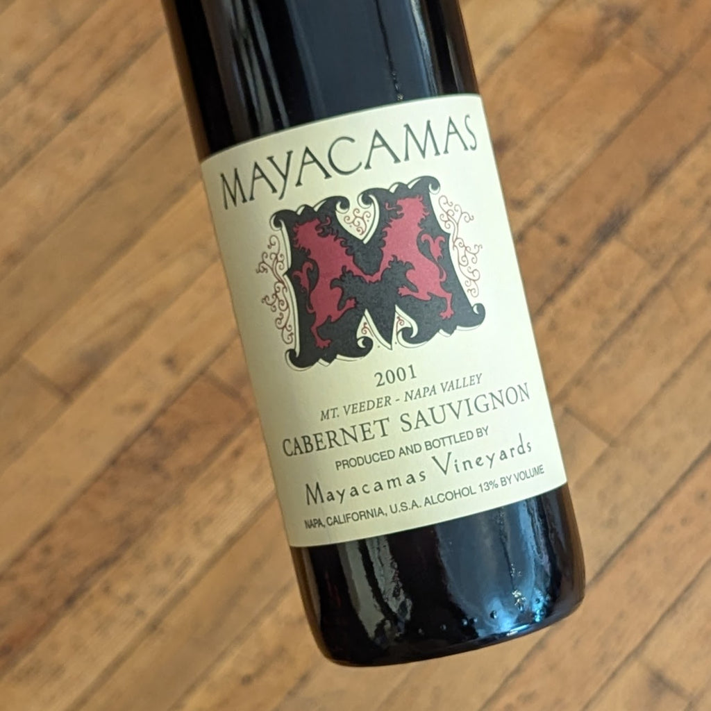 Mayacamas Cabernet Sauvignon Mount Veeder Napa 2001