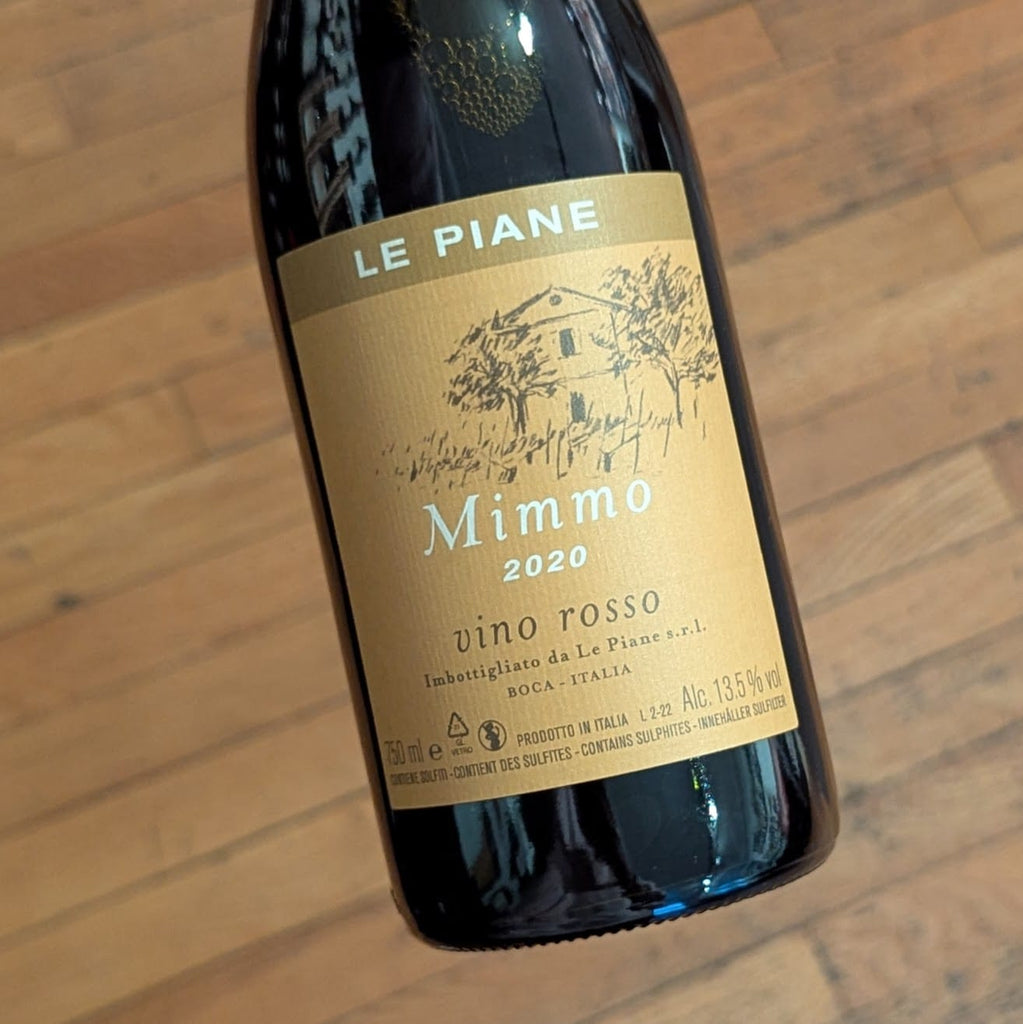 Le Piane Rosso Mimmo 2020 Italy-Piedmont-Red MCF Rare Wine - MCF Rare Wine