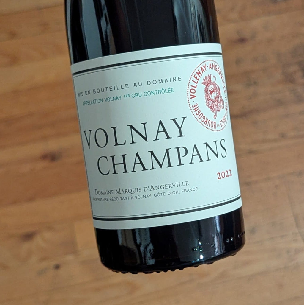 Marquis d'Angerville Volnay 1er Cru Champans 2022 France-Burgundy-Red MCF Rare Wine - MCF Rare Wine