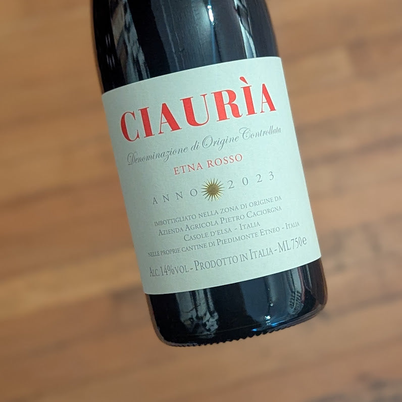 Pietro Caciorgna Etna Rosso Ciauria 2023