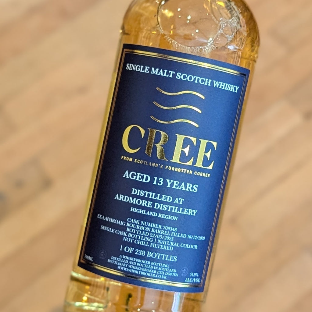 Cree Ardmore 13yr Ex-Laphroig Single Malt Scotch