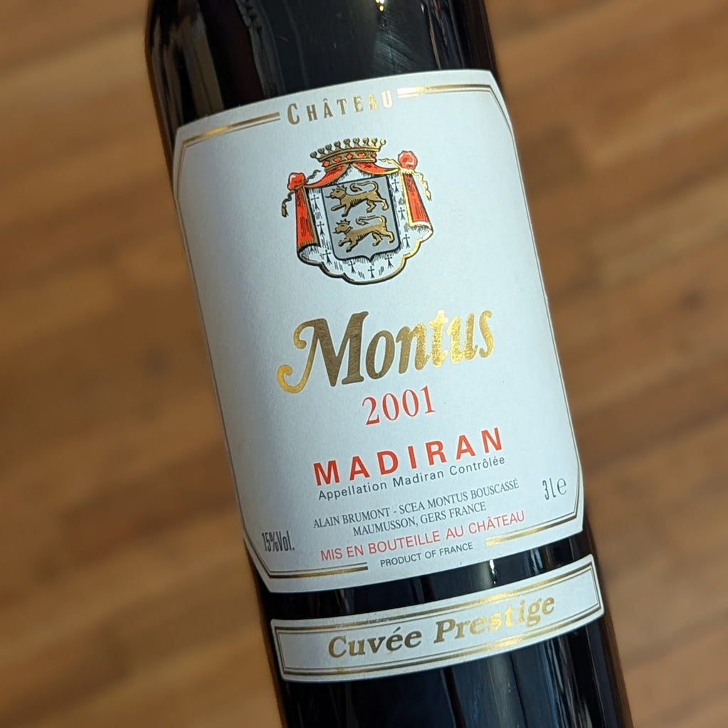 Château Montus Madiran Rouge Cuvée Prestige 2001 3.0L