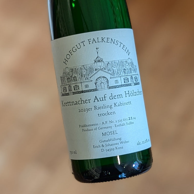 Hofgut Falkenstein Riesling Kabinett Trocken Krettnacher Auf dem Holzchen AP21 2023