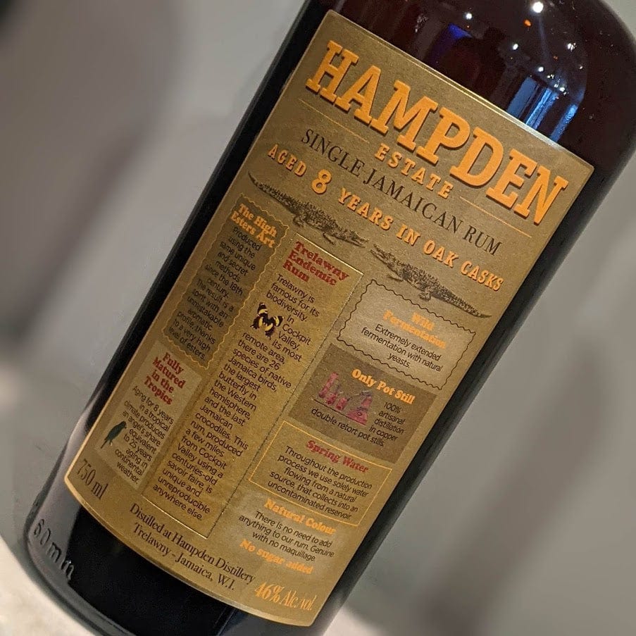 Hampden Estate 8yr Rum-Jamaica MCF Rare Wine - MCF Rare Wine